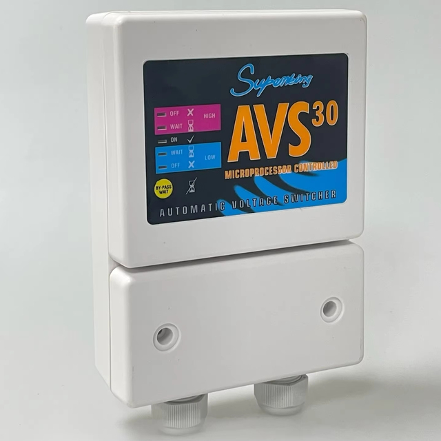 AVS 30A Automatic Voltage Switch Stabilizer Regulator, High-power air Conditioning Surge Voltage Protector