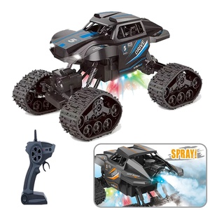 KK Nouveau véhicule tout-terrain RC 4x4 de 30 cm avec lumières et pulvérisation de brouillard, télécommande, jouet de loisir pour grimpeur de roche - Product Image 1