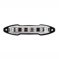 Senken rojo/azul/ámbar/blanco 27W 180 grados gran angular montaje en vehículo luz estroboscópica rejilla LED advertencia faro