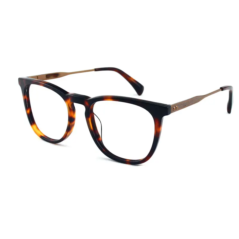 New Custom Latest Women Thick Acetate Eyewear Brand Acetate Optical Frames Designer Eyeglasses Frame