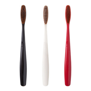 Squisito Toothbrush <b>Soft</b> Bristle Manual Red Black 2 Pack - Product Image 5