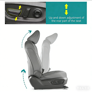 Asientos de Auto para Toyota Camry 2019, Accesorios para <span class=keywords><strong>Mercedes</strong></span> <span class=keywords><strong>Vito</strong></span>, Interior Honda Civic, 1 Juego de Kit de Adaptación de Asientos Eléctricos - Product Image 5