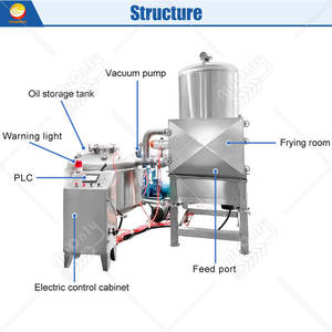 Machine à frire sous vide pour fruits et légumes ORME, mini friteuse à chips, friteuse commerciale à immersion - Product Image 2