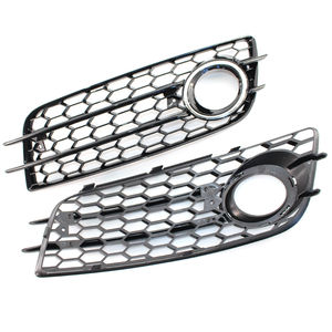 Paire de <span class=keywords><strong>calandre</strong></span> antibrouillard avant en nid d'abeille pour <span class=keywords><strong>Audi</strong></span> <span class=keywords><strong>A4</strong></span> <span class=keywords><strong>B8</strong></span> <span class=keywords><strong>S</strong></span>-<span class=keywords><strong>Line</strong></span> 2009-2013 8K0807682C 8K0807681C - Product Image 4