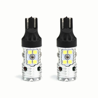T15/912/921/W16W LED voiture ampoule 16W 1200LM haute luminosité 16SMD blanc ambre rouge Super CANBUS pour feu de recul