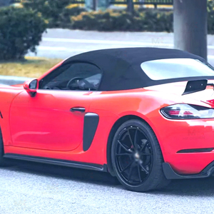 Pallini d'aria in vera fibra di carbonio kit corpo di sfiato laterale per <span class=keywords><strong>Porsche</strong></span> Cayman Boxster <span class=keywords><strong>718</strong></span> all'ingrosso accessori <span class=keywords><strong>Auto</strong></span> Refitting - Product Image 5