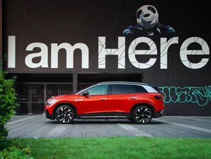 <span class=keywords><strong>Voiture</strong></span> électrique à 4 roues à grande vitesse d'<span class=keywords><strong>occasion</strong></span> VW ID.6 Cross avec airbags Grand espace Véhicule à énergie nouvelle - Product Image 6