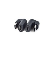 Muestra gratis Envío rápido Abajo Up Cable de carga USB en ángulo USB 3,1 Tipo C Cable de teléfono de datos