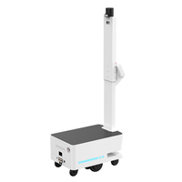 Châssis de robot mobile à roues autonome pour manutention, charge utile 100 kg, navigation laser SLAM, développement secondaire, robot AGV logistique