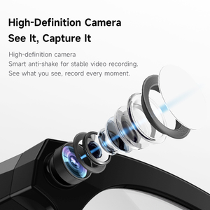Gafas Inteligentes Deportivas M88, Cámara de 1080P y 2MP, Grabación de Video Antivibración, Sonido Direccional, Auriculares Intrauditivos, Táctiles - Product Image 6