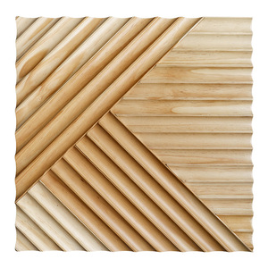 Paneles de Madera 3D de Cedro de Lujo Art Deco 100% Pino para Dormitorio Principal, Retiro, Arte Mural Interior Residencial de Alta Gama - Product Image 5