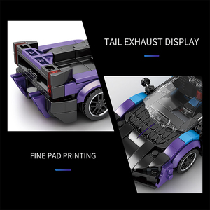 Simulación <span class=keywords><strong>de</strong></span> carreras <span class=keywords><strong>para</strong></span> adultos Technolgie Super Running Model Brick Car Set Model Building Block Toy Assembly with Car Assembly Toy Set - Product Image 6