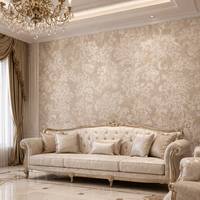 Rouleau de papier peint imperméable à décoller et à coller, papier contact auto-adhésif gaufré 3D, autocollant mural décoratif amovible