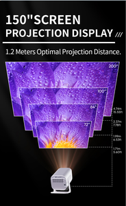 Giá cả cạnh tranh xh269 <span class=keywords><strong>Android</strong></span> 13 Wifi BT 4K Full HD 400 ANSI Lumen Mini Chiếu cho rạp hát tại nhà - Product Image 4