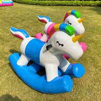 Jouets gonflables cheval à bascule sport de plein air jeux d'équitation sauter l'eau paly poney gonflable jouet animal à bascule