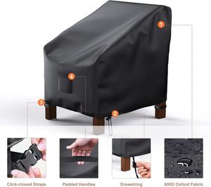 <span class=keywords><strong>Housse</strong></span> <span class=keywords><strong>de</strong></span> protection 420D pour mobilier d'extérieur, chaise longue, chaise <span class=keywords><strong>de</strong></span> patio à assise profonde, chaise <span class=keywords><strong>de</strong></span> <span class=keywords><strong>jardin</strong></span> pour l'extérieur - Product Image 4