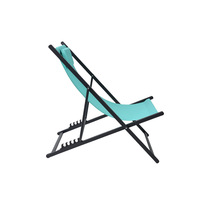 Chaise Lune Pliante Légère en Métal pour Jardin, Camping, Parc, Hôtel, Plage, Pêche, Terrasse, Piscine