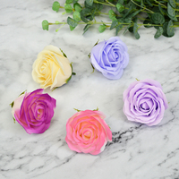 Vente en gros de fleurs de savon à 5 couches, rose, magnifiques, colorées, au toucher naturel, cadeau pour la fête des mères, la Saint-Valentin, Thanksgiving, Noël