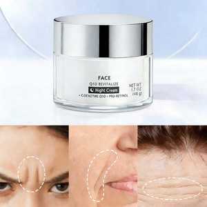 Crema de Noche Revitalizante Face Q10 48 G Antienvejecimiento con Coenzima Q10 Pro-Retinol para Piel Sensible Femenina - Product Image 1