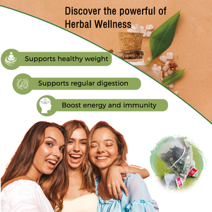 Thé minceur bio à base de plantes, détoxifiant, nettoyant du soir, personnalisé, 28 jours, sans sucre et emballé en cadeau pour adultes - Product Image 5