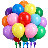 Ballons arc-en-ciel Wayfun, lot de 52, 12 pouces, en latex épais, multicolores, décorations de fête à l'hélium pour anniversaire, baby shower, mariage