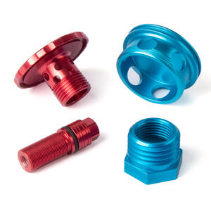 Piezas de Botón de <span class=keywords><strong>Metal</strong></span> CNC Personalizadas de Aleación de Aluminio de Alta Calidad y Precisión, Mecanizado CNC de Aluminio - Product Image 1