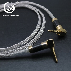 <span class=keywords><strong>สาย</strong></span>สัญญาณเสียง <span class=keywords><strong>DIY</strong></span> 8 แกน OFC ชุบเงิน หัวเสียบสเตอริโอ 3.5 มม. สำหรับลำโพงและมอนิเตอร์ - Product Image 3