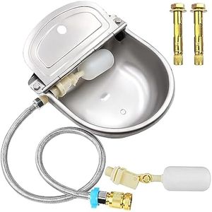 Thép không gỉ gia súc tự động uống bát dày 304 <span class=keywords><strong>Float</strong></span> nước Bát uống rượu gia súc ngựa cừu uống xe tăng - Product Image 6