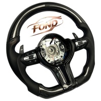 Volant en fibre de carbone pour BMW F01, F02, F10, F20, F30, F32, F80, F82, E90, E91, E92, E93, E70, E71, E72, E53