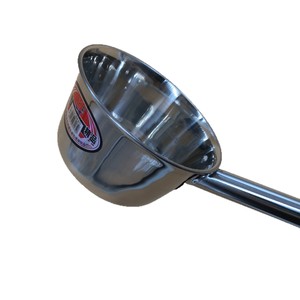 Louche en acier inoxydable de 14 cm avec manche extra long, ustensile de cuisine pour la cuisson et le service - Product Image 4