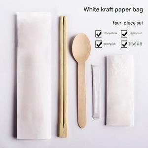 Muestras Gratis, Juego de Cuchillos Desechables para Fiestas, Juego de Cuchillos de Cocina con Juego de Cucharas de Madera - Product Image 2