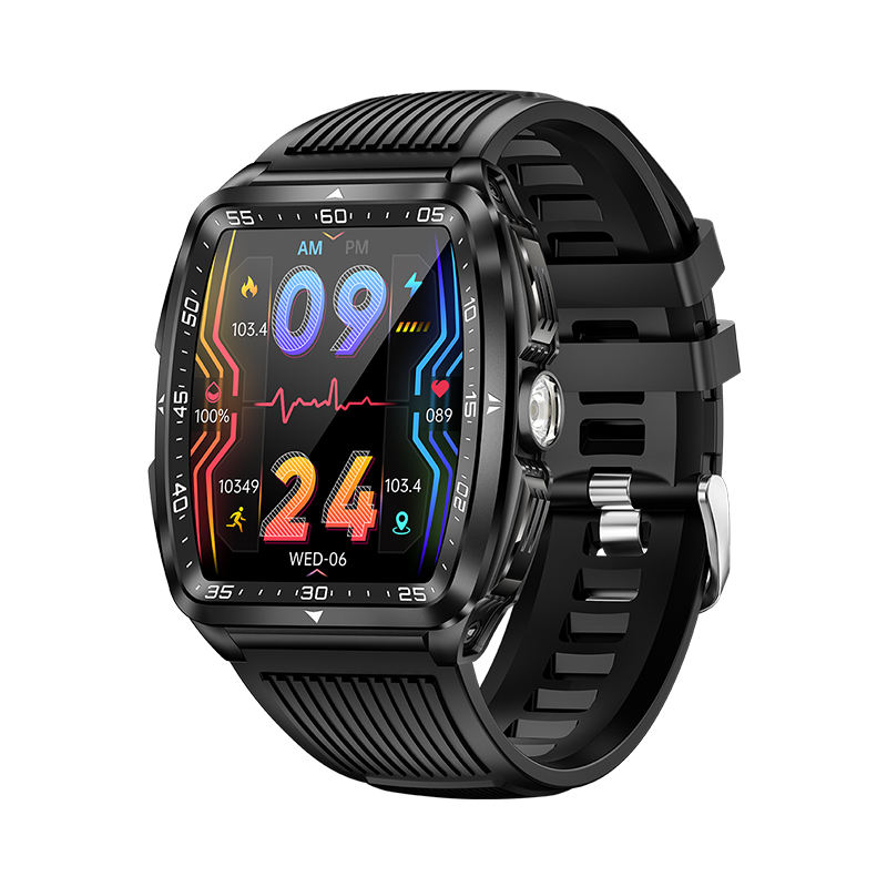 Waterproof Heart Rate Blood Pressure Smart Watch Kt83 Gps