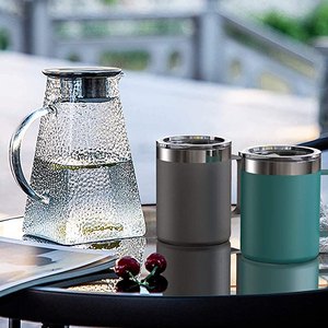 Tazza <span class=keywords><strong>da</strong></span> <span class=keywords><strong>caffè</strong></span> personalizzata sottovuoto a doppia parete in acciaio inossidabile <span class=keywords><strong>da</strong></span> 12 once tazza <span class=keywords><strong>da</strong></span> birra isolata <span class=keywords><strong>da</strong></span> 12 once <span class=keywords><strong>con</strong></span> manico tazza <span class=keywords><strong>da</strong></span> <span class=keywords><strong>caffè</strong></span> - Product Image 3