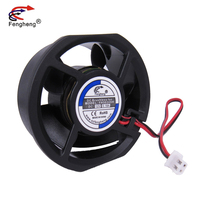 Ventilateur de radiateur sans balais, petite taille, forme ronde, 12v DC, 5020 50x50x20mm, 6500 tr/min, 50mm