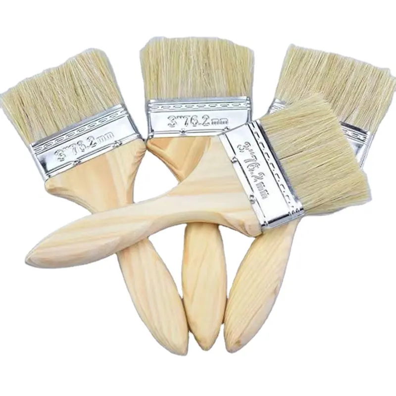 Wooden paint brushes for domestic and commercial painting Ceiling paint brush