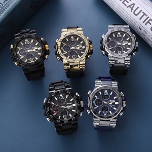 Tùy Chỉnh Người Đàn Ông Của Thời Trang Kỹ Thuật Số Không Thấm Nước Thép Không Gỉ Xem Với Hàng Châu Phong Trào Chronograph Hiển Thị Kỹ Thuật Số - Product Image 6