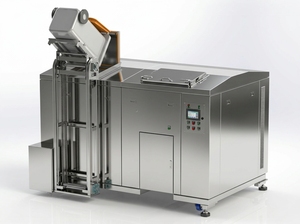 Triturador de Residuos Alimenticios Comercial de Acero Inoxidable, Eléctrico, con Panel de Control de Alimentación Continua, Uso Industrial, Motor de Inducción de 7.5HP - Product Image 2