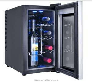 Refroidisseur à vin rouge / Cave à vin à compresseur Henko / Armoire de stockage de vin BCW-25C pour 8 bouteilles - Product Image 2