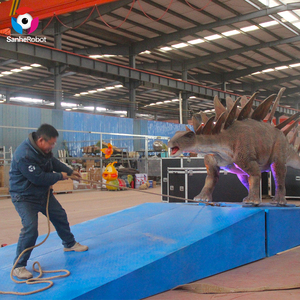 Pequeño Devilsaur automático realista dinosaurio disfraz Jurásico Dino mundo Animatronic modelo al aire libre parque temático robótico - Product Image 5