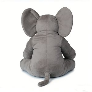 Peluche de elefante gris personalizado, Peluche de elefante, Peluche de elefante bebé, Peluche de animal de safari, Juguete de elefante gris - Product Image 4