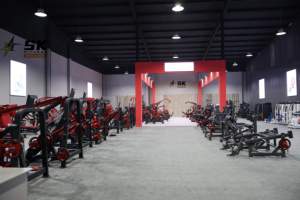 Équipement de Gymnastique SK Ensemble Complet de Fitness Musculation Poitrine Jambes <span class=keywords><strong>Dos</strong></span> Machine à Charge Disques Sécurité Réglable Pliable en Acier - Product Image 2