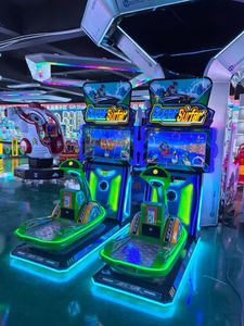Machine de jeu d'arcade de course automobile de simulation à prix d'usine en gros, Super <span class=keywords><strong>Surfer</strong></span>, machine de jeu d'arcade de course automobile pour enfants - Product Image 5