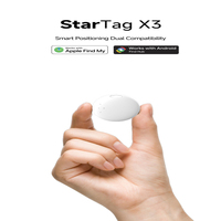 Traceur Bluetooth double système Apple Find My et Google Find Hub anti-perte pour clés, portefeuille, sac à dos, bagages (iOS et Android)