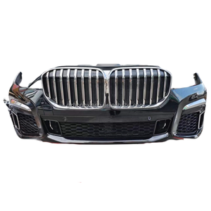 Pour <span class=keywords><strong>BMW</strong></span> série 7 G11 G12 Sport M760ix 750 Grille et radiateur ventilateur électronique Kit de carrosserie ABS matériel utilisé état - Product Image 2