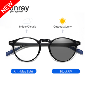 사이클링 블루 라이트 안경 컬러 변경 렌즈 전환 Photochromic 노안 렌즈 광학, 안경 선글라스/ - Product Image 5