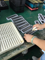 Disesuaikan saku Mini Gun Casing kuningan taktis keren logam baja tahan karat peluru pena