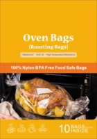 Sacs de cuisson pour dinde, sacs de cuisson jetables, sans BPA, pour rôtir, cuire à la four, viandes, fruits de mer, Thanksgiving, Noël