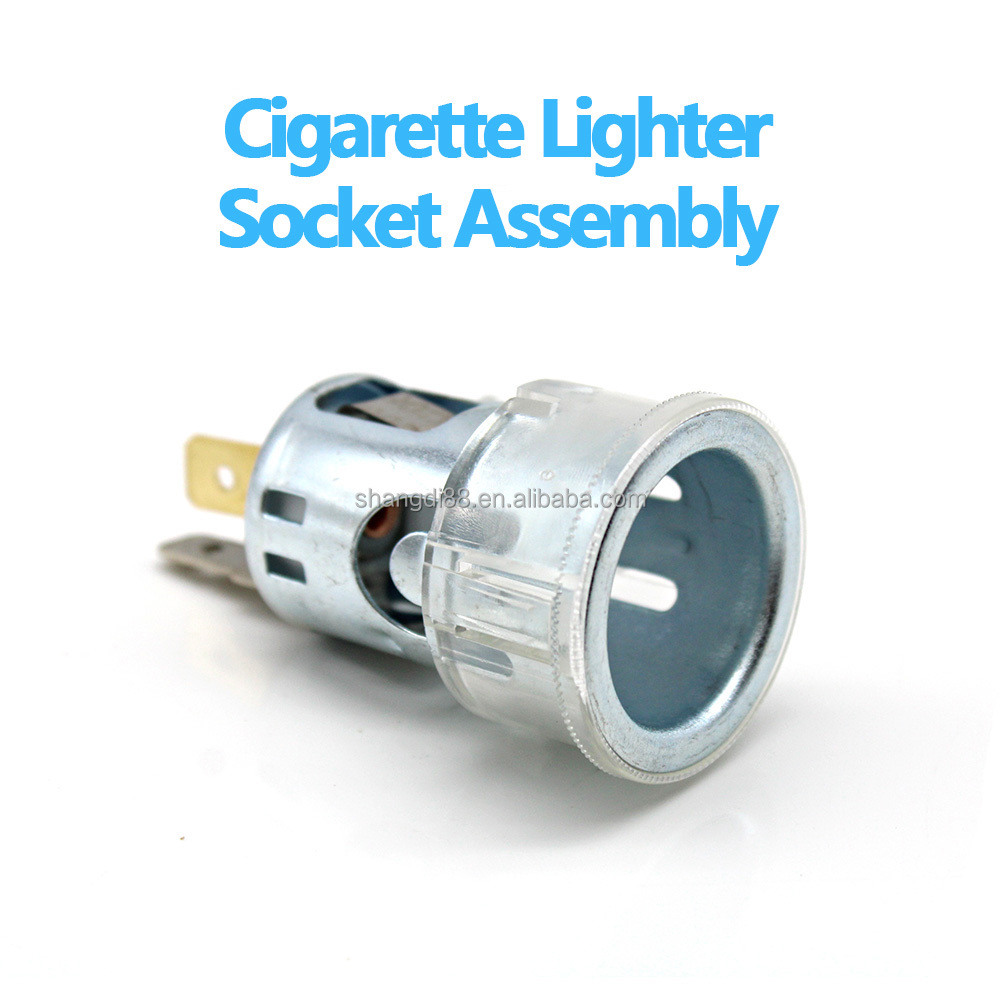 cigarette lighter socket replacement cost Power Outlet 25776667 Replace For GMC Cadillac Buick This cigarette lighter socket can be used for an array of applications from manufacturing to parts replacement Cigarette Lighter Replacement Socket |