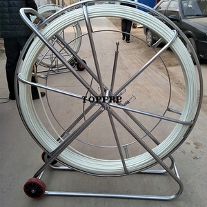 Fish Tape Puller Fiberglass Reel Wire Cable Running <b>Rod</b> Duct Rodder - Product Image 5