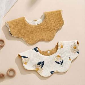 Nouveau 2025 : Grandes couvertures d'emmaillotage en mousseline 6 couches, 100% coton doux, pour bébé, bavoirs, lingettes de lavage et serviettes pour nouveau-né - Product Image 3